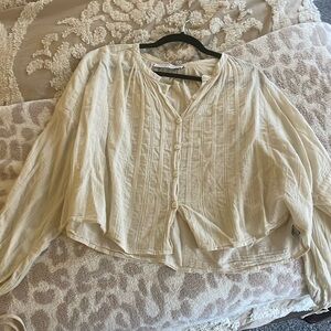 Christy dawn white blouse